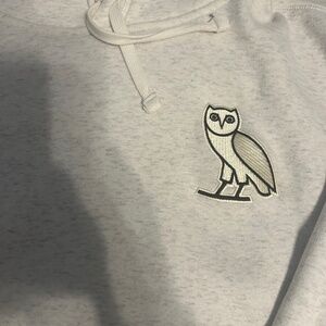 OVO hooded sweatshirt Heather gray